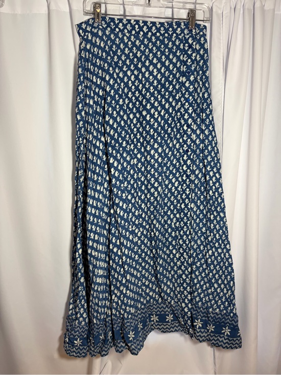 Maison Hotel Dresses & Skirts - MAISON HOTEL Blue & White Flower Maxi Skirt size Large